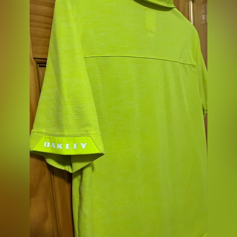 Oakley Aero Ellipse 2.0 Polo Mens Golf Shirt - Size S - Picture 4 of 6